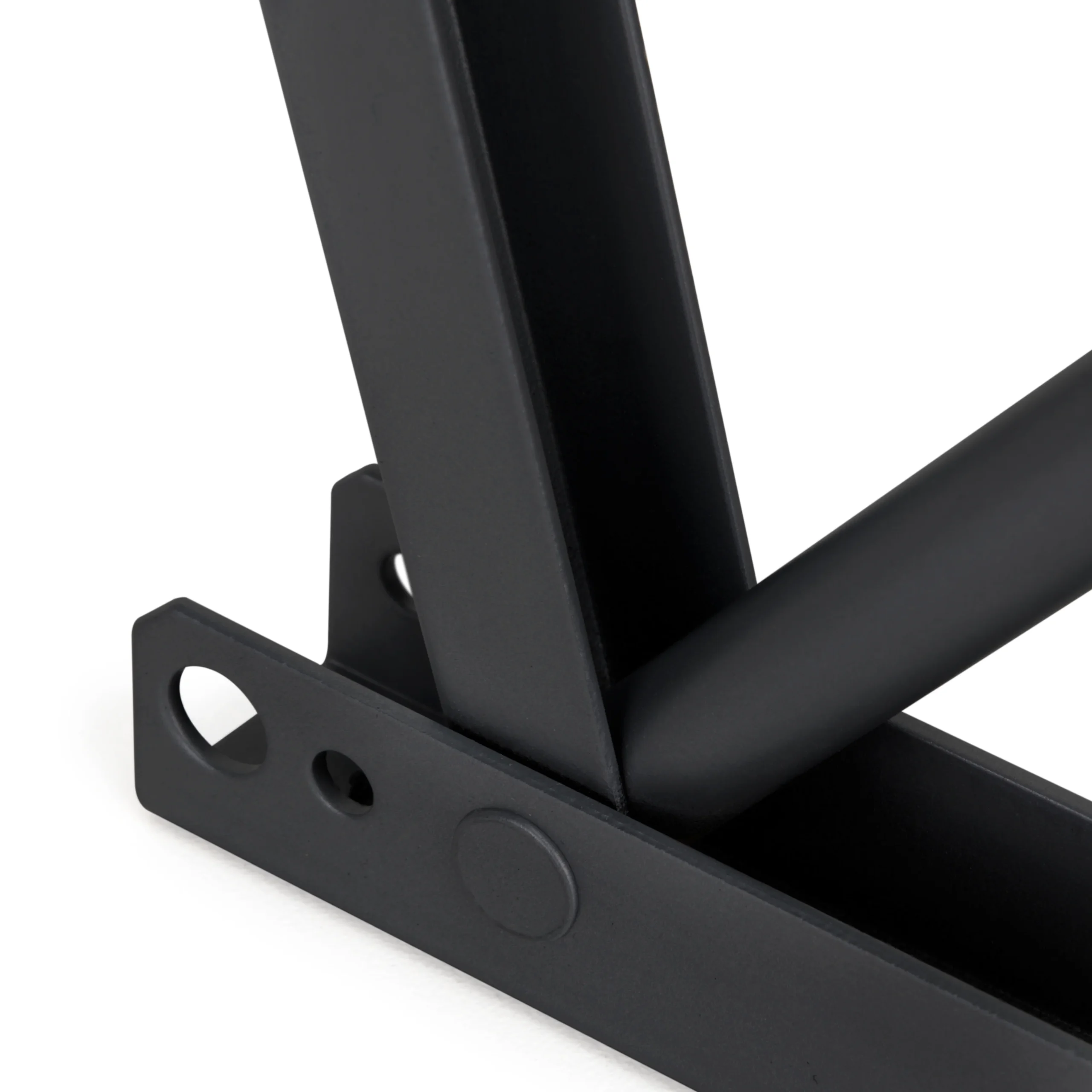 Emuca Juego de mecanismos elevables para mesas de centro, permite elevar la mesa 135mm, Acero, Pintado negro - Imagen 6