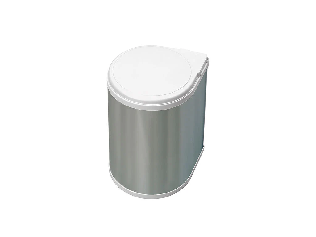 Emuca Contenedor de reciclaje para fijación a puerta, 1 vaso extraíble de 13L - Imagen 7